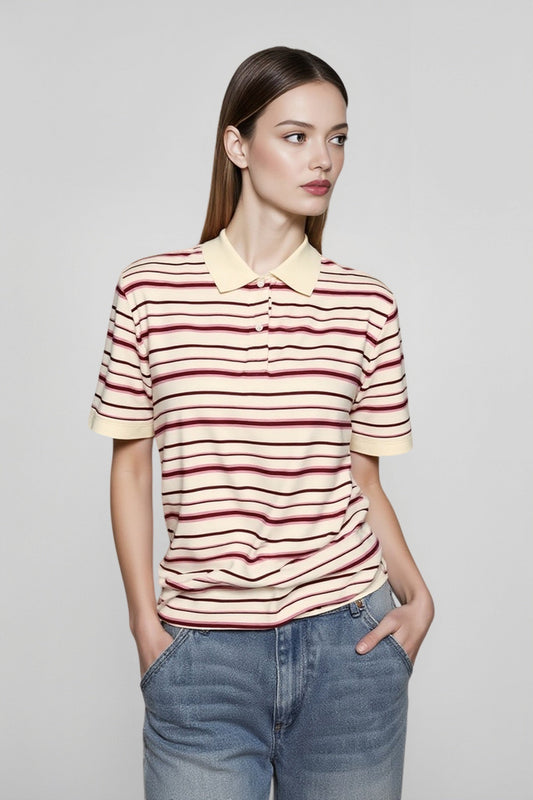 Vintage Stripe Relaxed T-shirts