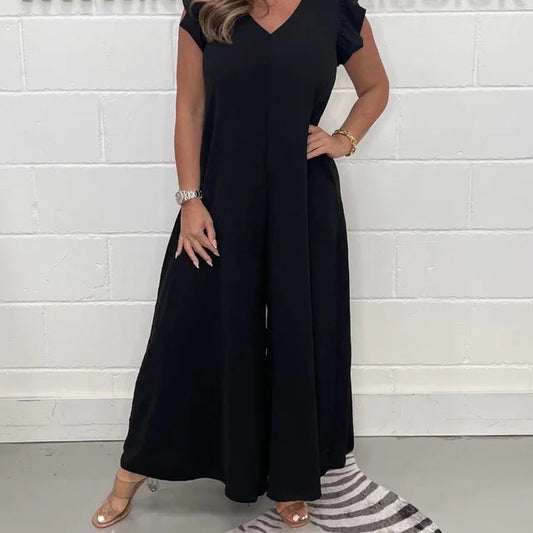Leila Elevated Jumpsuit Dress Premium Wardrobe Essential