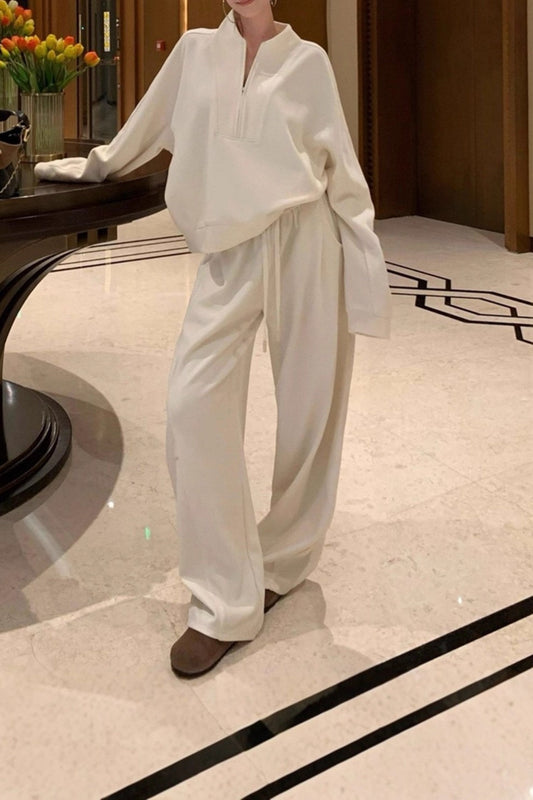 Quiet Luxury Hoodie Joggers Activewear Set