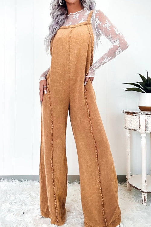 Fresh Perfection Light Wash Denim Jumpsuit - 3 Colors