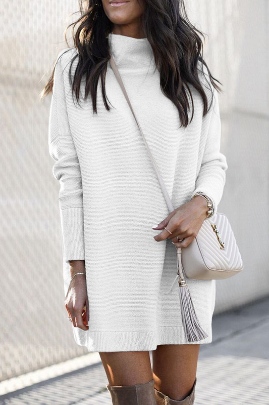 Eglantine Minimalist Dresses with High Collars Statement Occasion Edit