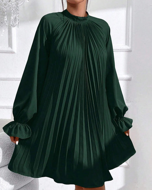 Jerica Exclusive Dress with Balloon Sleeves Boutique Collection