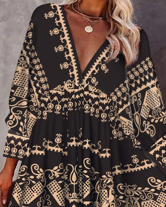 Yesenia Statement Mini Dress Chic Silhouette Collection