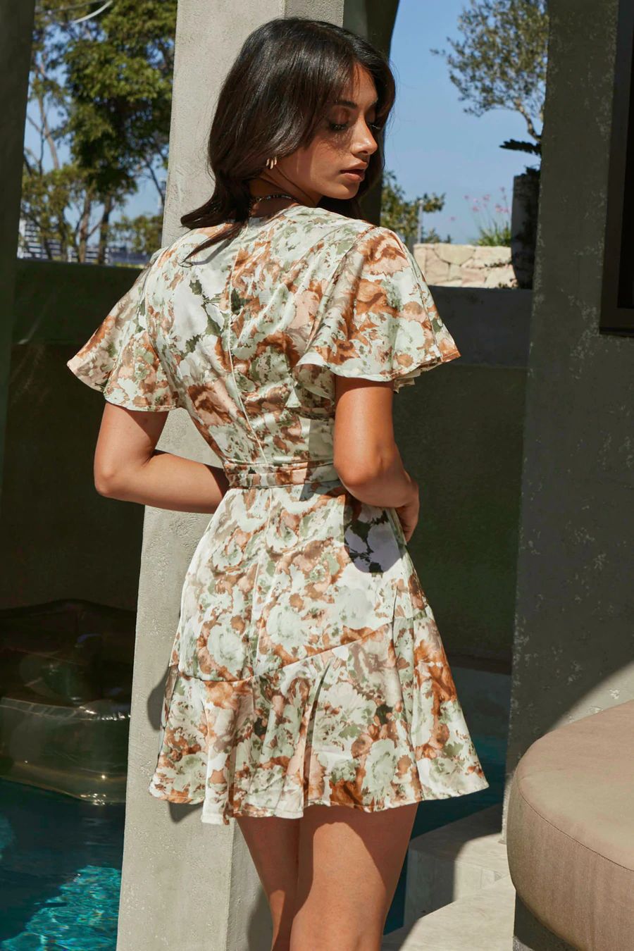 But Better Floral Satin Wrap Dress FINAL