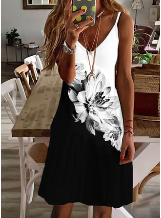 Imagination Floral Tank Dress Ivory