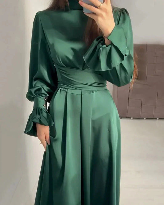 Xiomara Timeless Evening Dress Elevated Occasion Wear