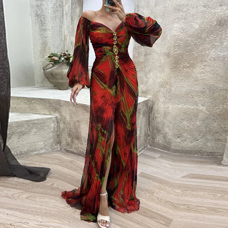 Adriana Aesthetic Evening Dress Wear Edit