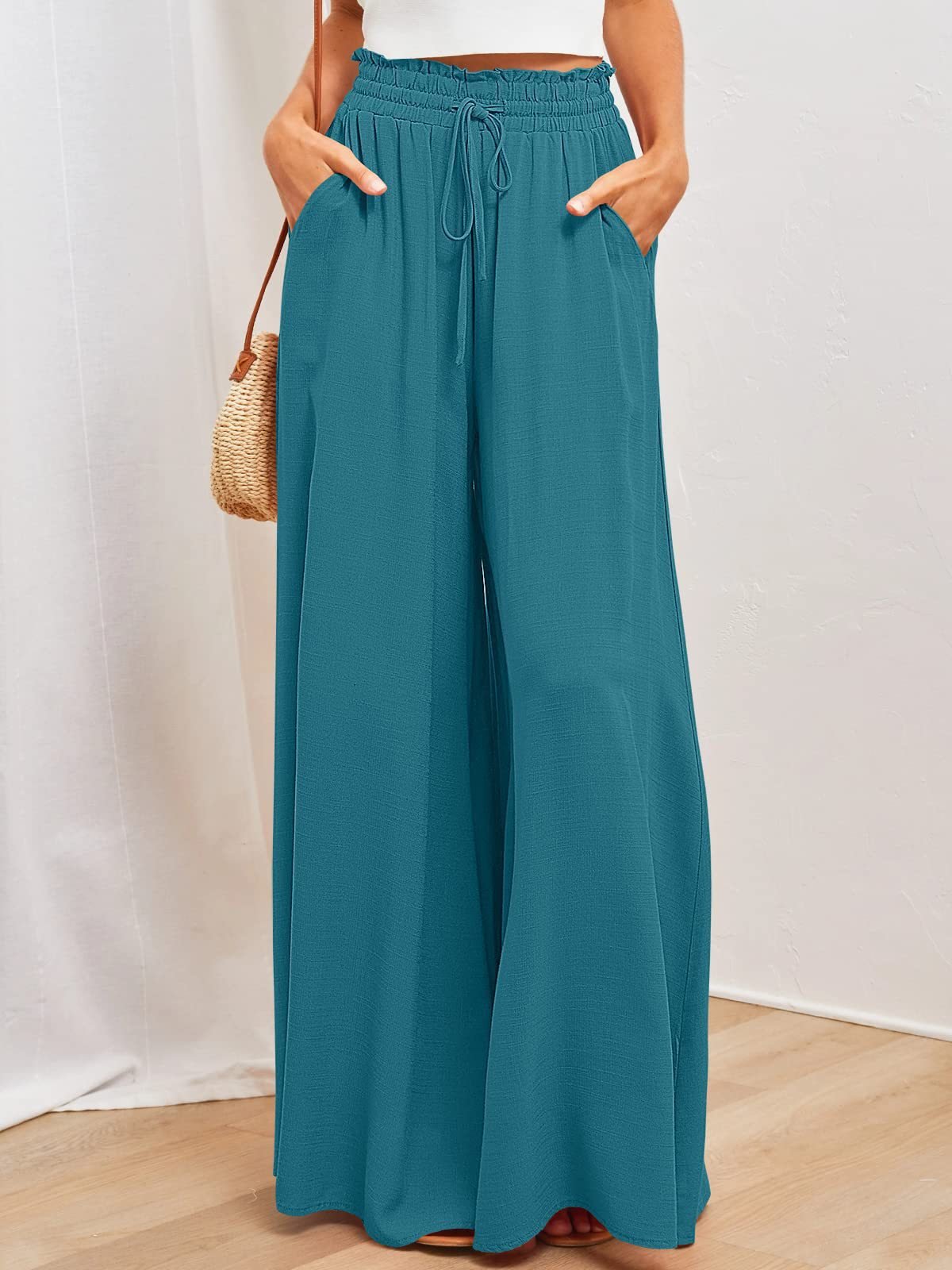 Casual Wide Leg Pants