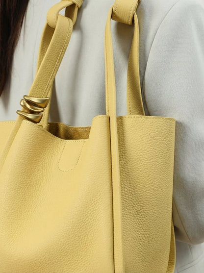 Modern-Bucket Tote