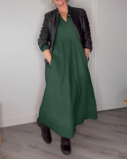 Jarely Premium Baumwolldress Chic Silhouette Collection