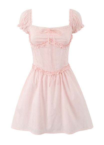 Am��lie Off Shoulder Corset Mini Dress