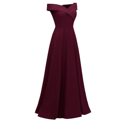 Trinidad Exclusive Off Shoulder Long Catwalk Evening Dress Statement Occasion Edit