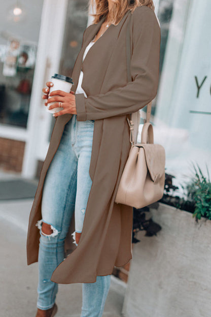 Fashion Casual Solid Outerwear(3 Colors)