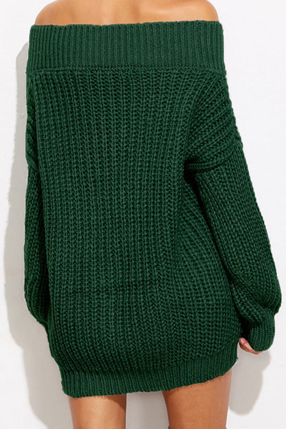 Sexy Casual Solid Patchwork V Neck Sweaters(3 Colors)