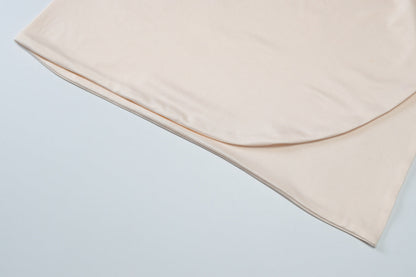 Delia Asymmetrical Dress Beige
