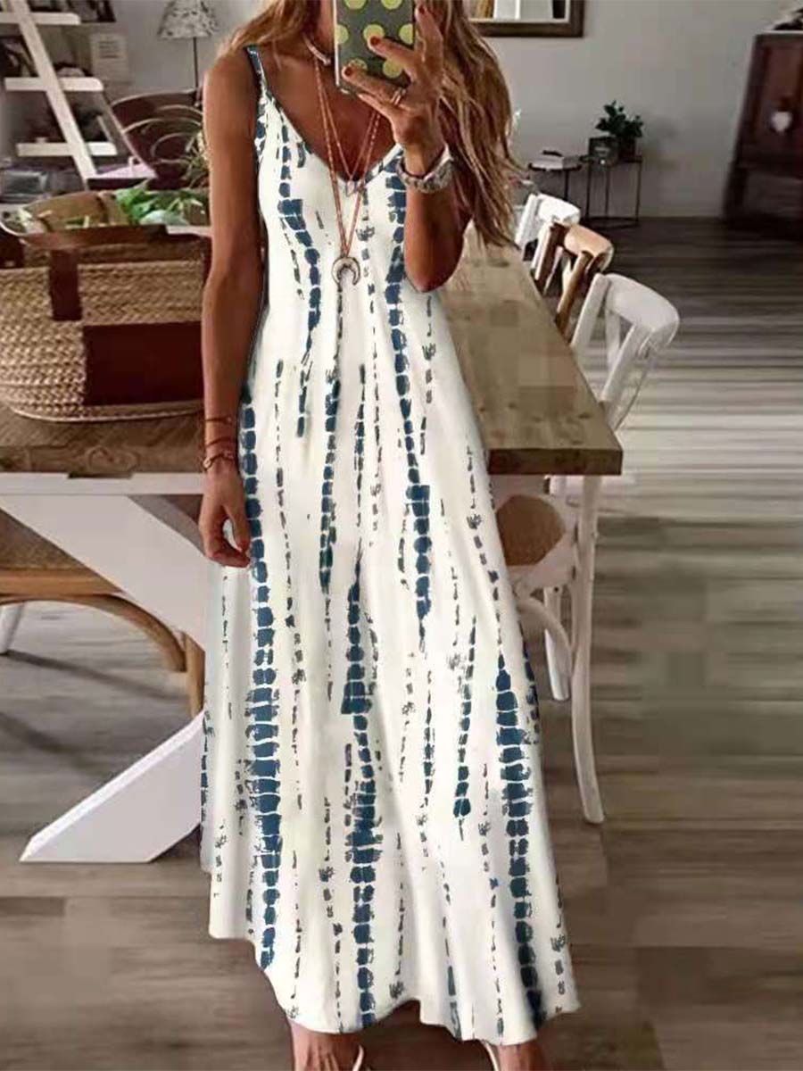 Casual Print Dress