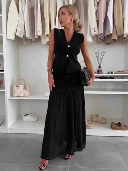 Knit Luxe Suit Dress Two Set