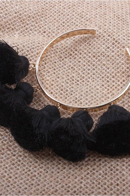 Fringe Chic Metallic Bracelet