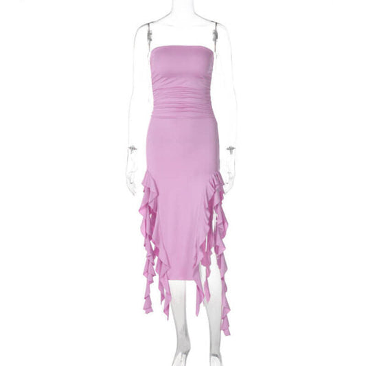 Aliza Mini Dress Lavender