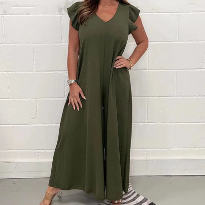 Leila Elevated Jumpsuit Dress Premium Wardrobe Essential