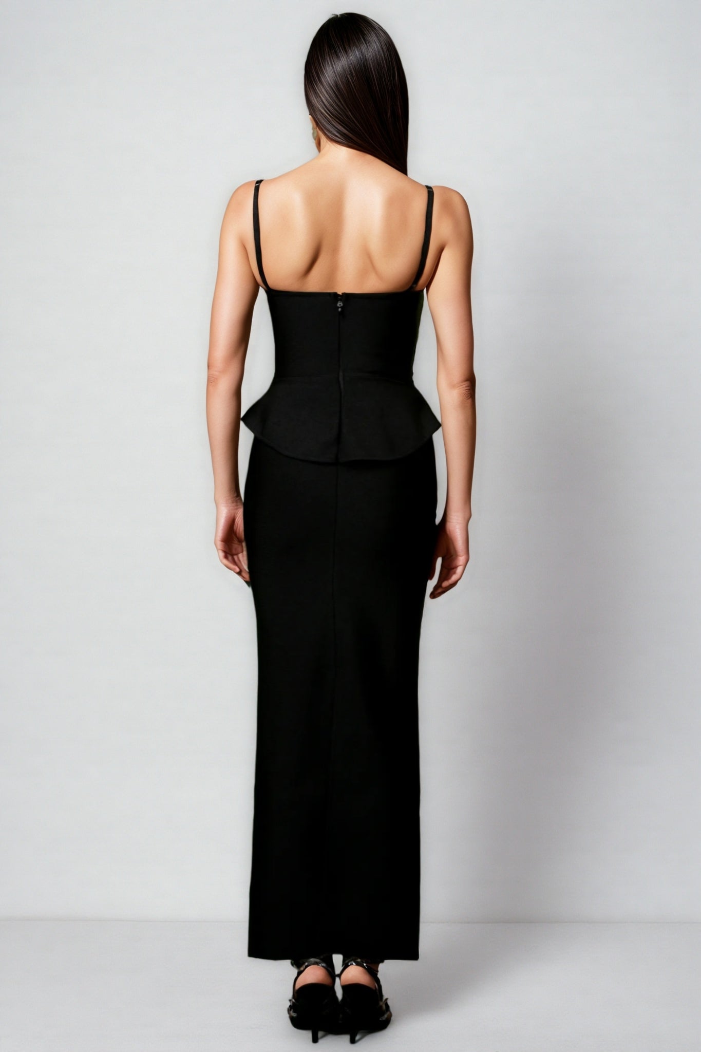 Olapa Sleeveless Bandage Maxi Dress