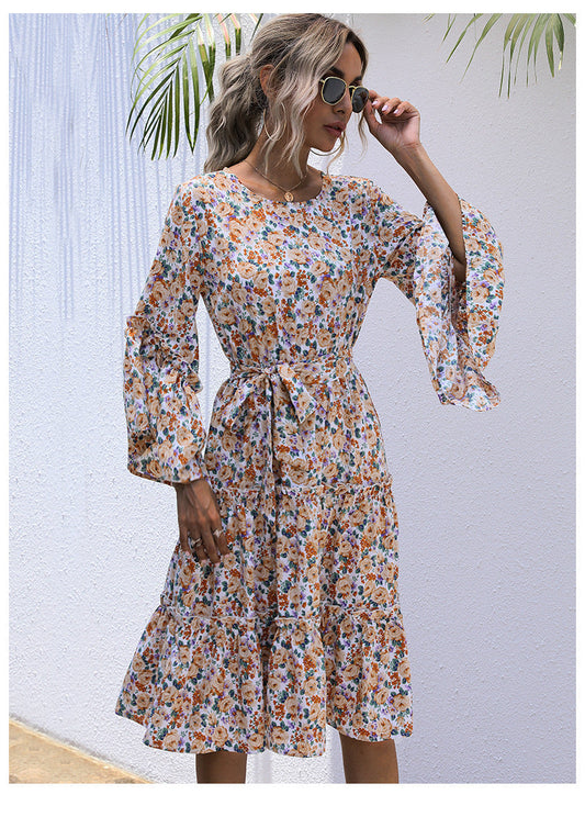 Hopyard Floral Smocked Babydoll Dress FINAL