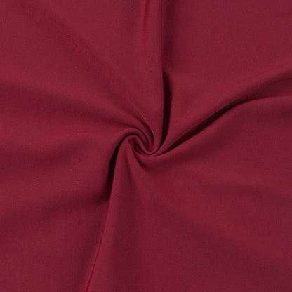 Crimson Kiss Mini Bodycon Dress Maroon
