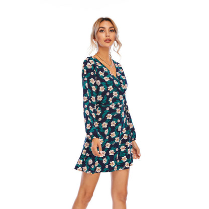 Auden Floral Button Down Shirt Dress FINAL