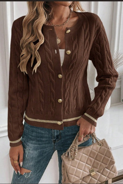 Elegant French Style Knit Sweater