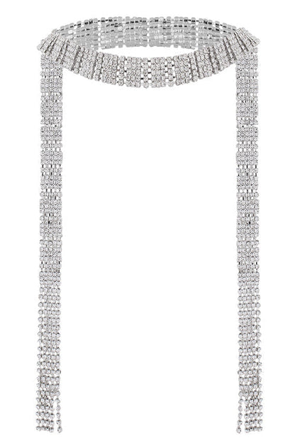 Crystal Tassel Fashion Choker