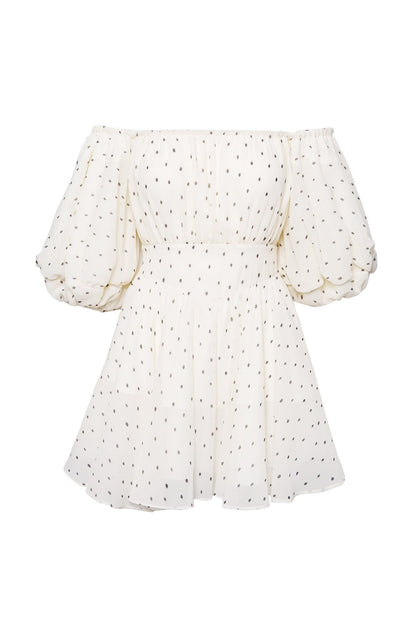 Ivory Garland Garden Dress