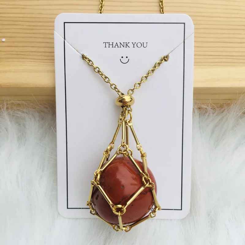 Crystal Gemstone Necklace