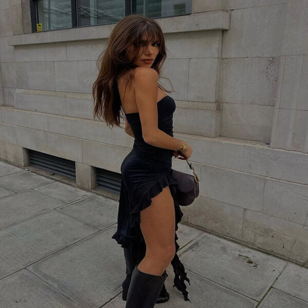 Aliza Mini Dress Black