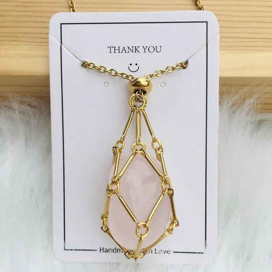 Crystal Gemstone Necklace