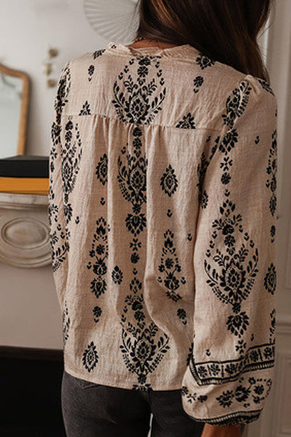 Feeling So Cute Print Cotton Top - 2 Colors