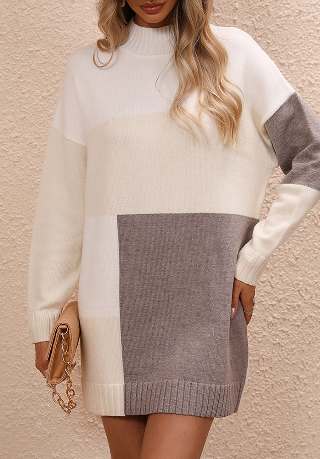Adriana Timeless Sweater Dress for Women Evening Wear Edit