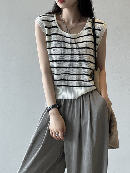 Classic Stripe Sweater Vest