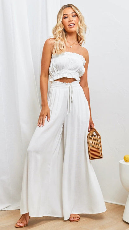 Casual Wide Leg Pants