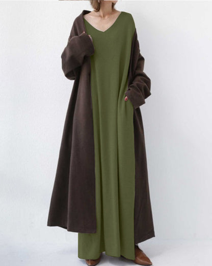 Francisca Exclusive Long Sweater Dress Evening Wear Edit