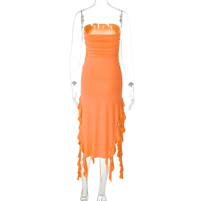Aliza Mini Dress Orange