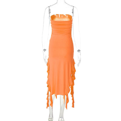 Aliza Mini Dress Orange