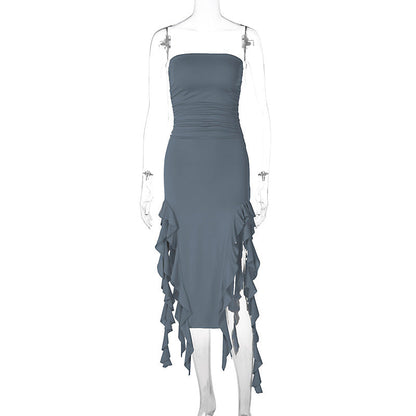 Aliza Mini Dress Grey