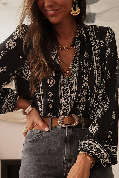 Feeling So Cute Print Cotton Top - 2 Colors