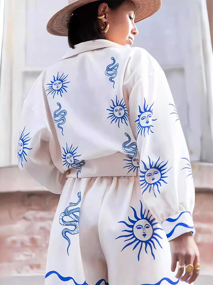 Solar Drift Linen Two Sets