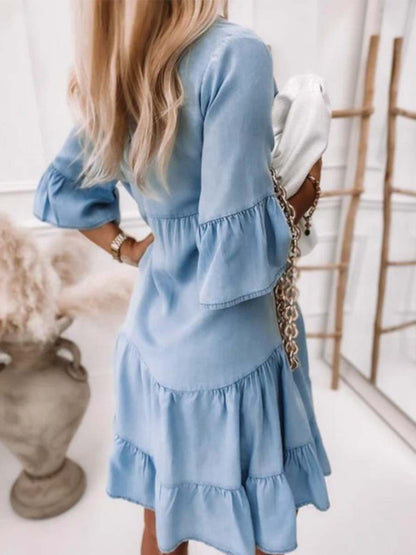 A-line Denim Dress