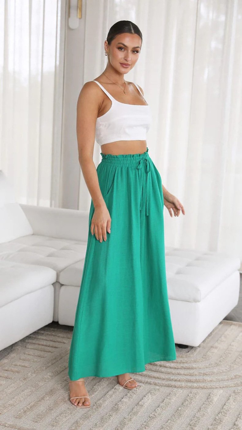 Casual Wide Leg Pants