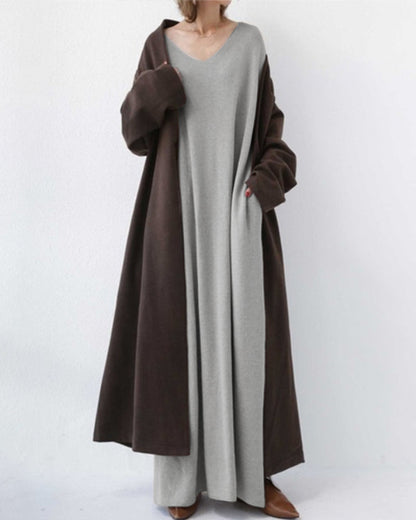 Francisca Exclusive Long Sweater Dress Evening Wear Edit