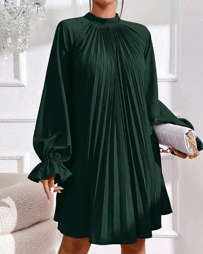 Jerica Exclusive Dress with Balloon Sleeves Boutique Collection