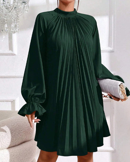 Jerica Exclusive Dress with Balloon Sleeves Boutique Collection