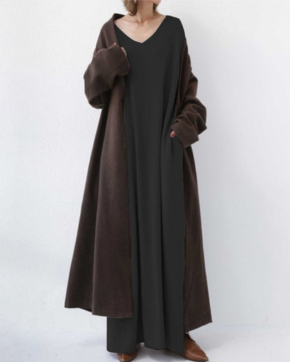 Francisca Exclusive Long Sweater Dress Evening Wear Edit